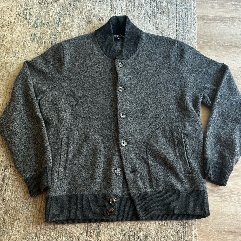 Men’s button up cardigan